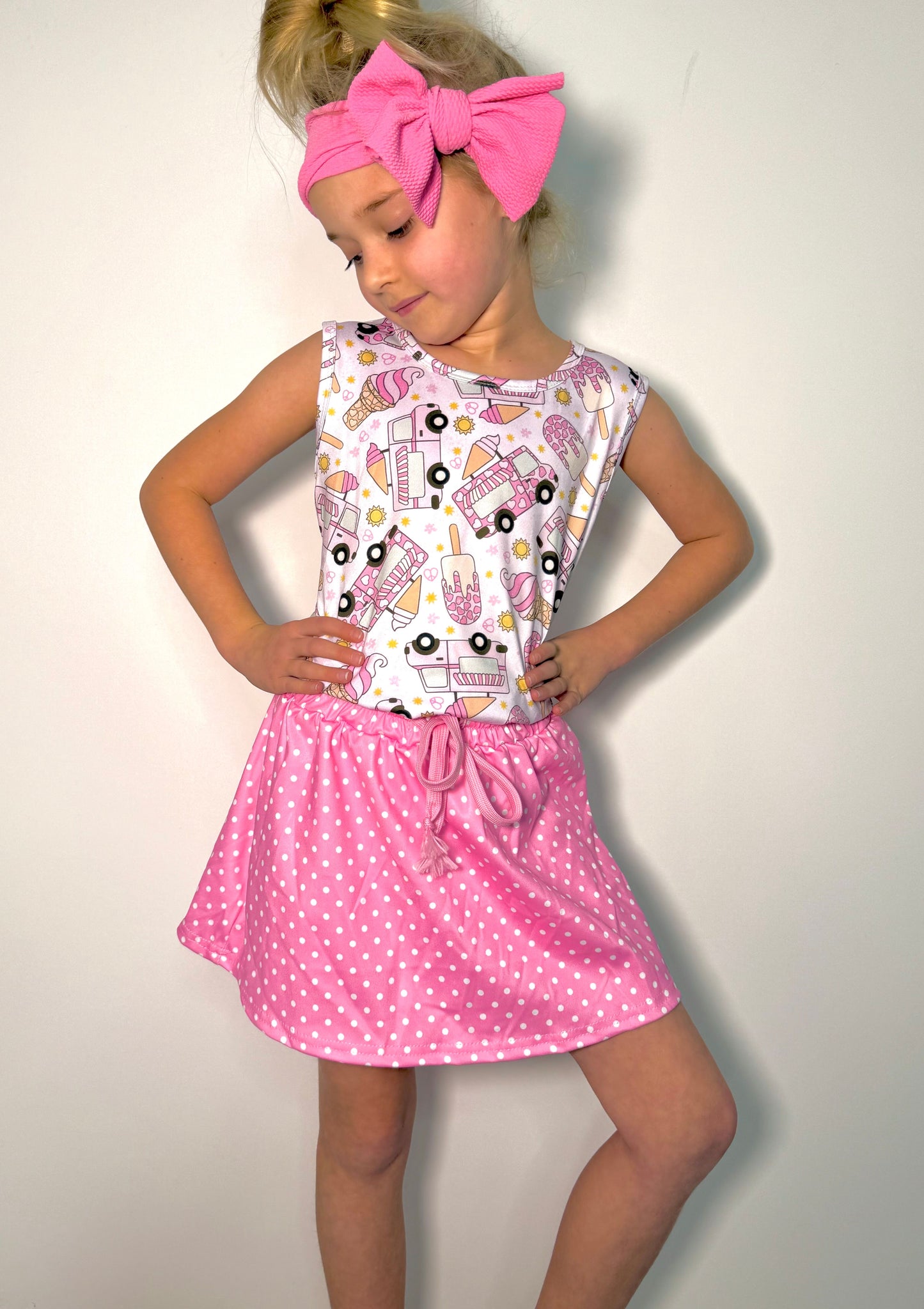 Ice Cream Truck Skort Set