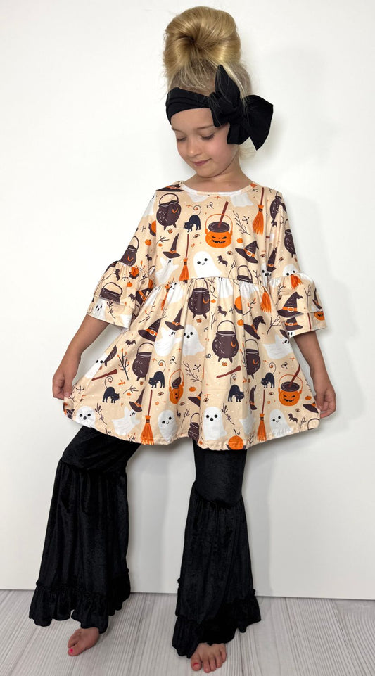 Spooky Girls Pant Set