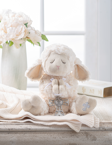 Serenity Lamb With Crib Cross