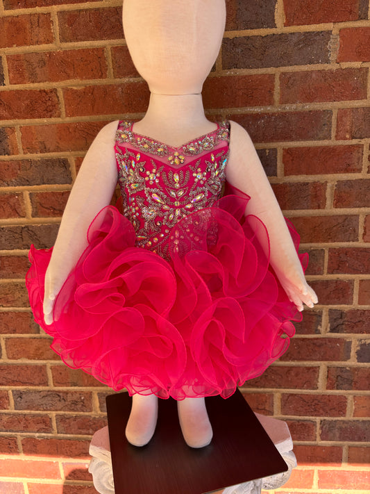 Fuchsia Pageant Dress