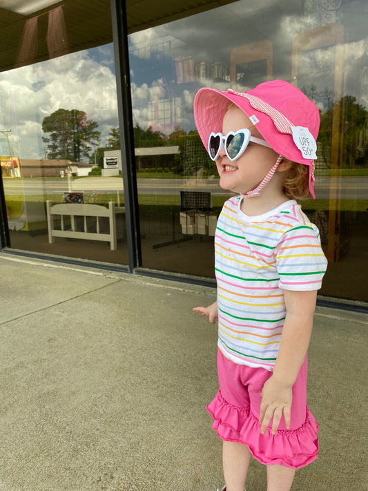 Baby Sun Hat with Sunglasses