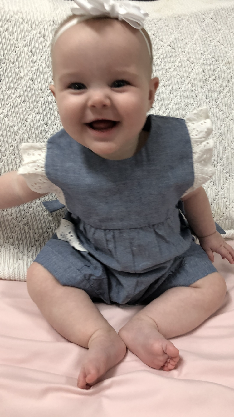 Chambray Romper