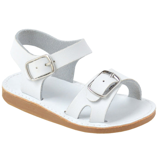 White Leather Sandal
