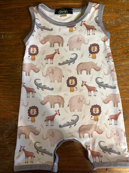 Wildlife Boy's Romper