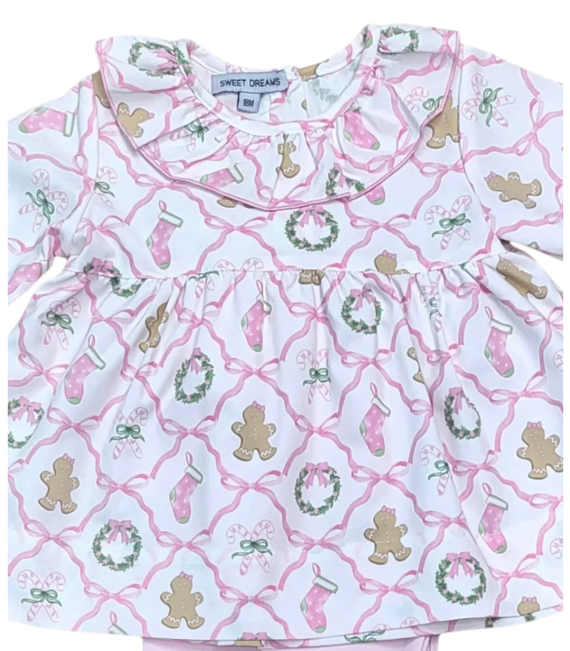 Christmas Bow Pant Set