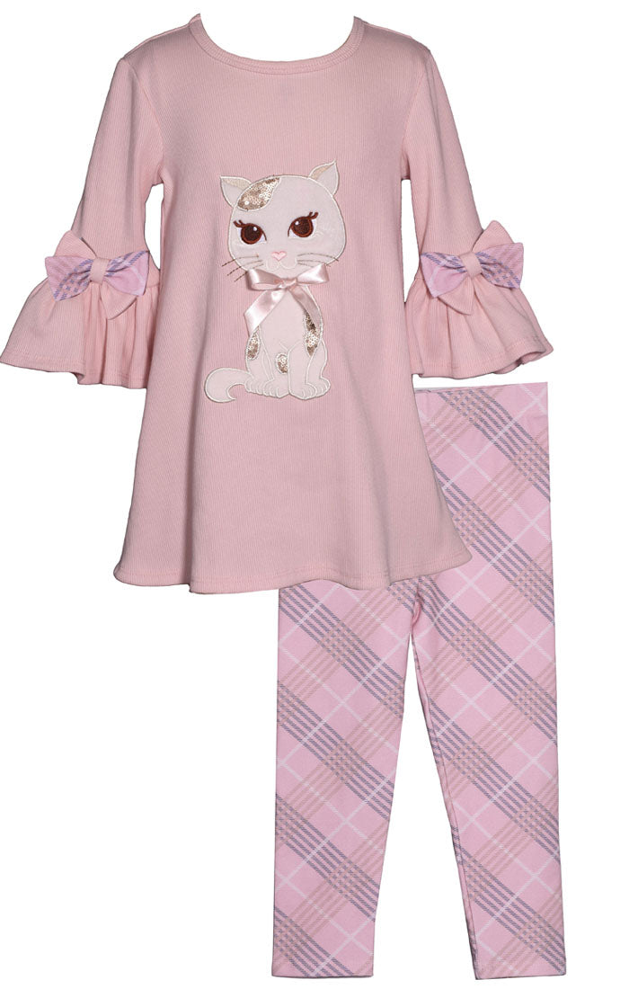 Blush Kitty Legging Set