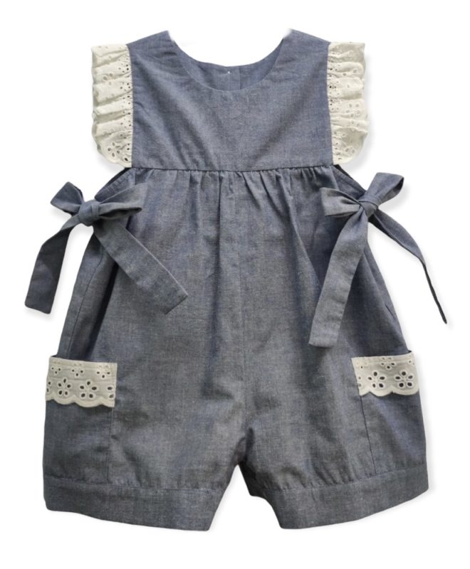 Chambray Romper