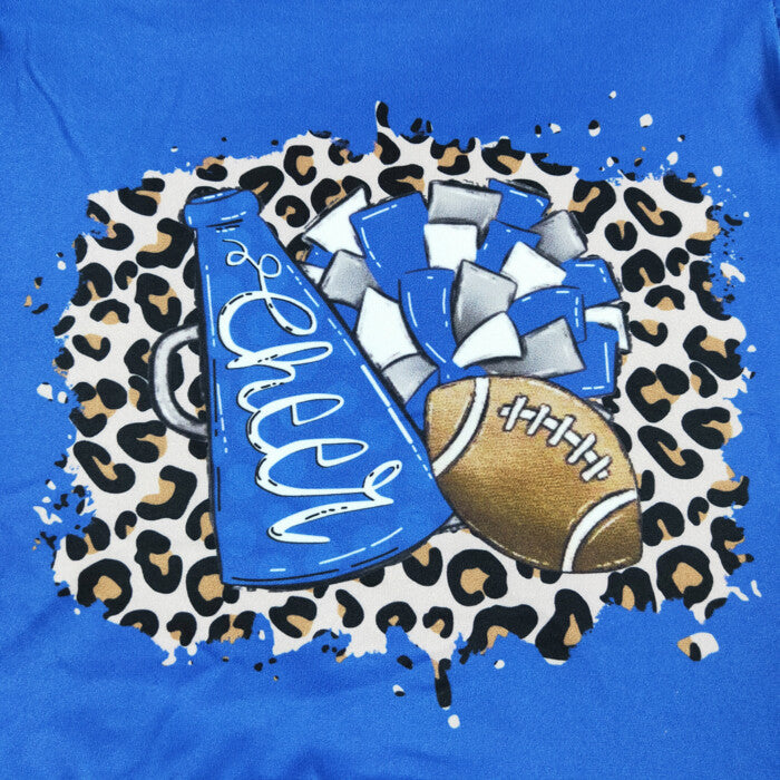 Royal Leopard Football Pant Set