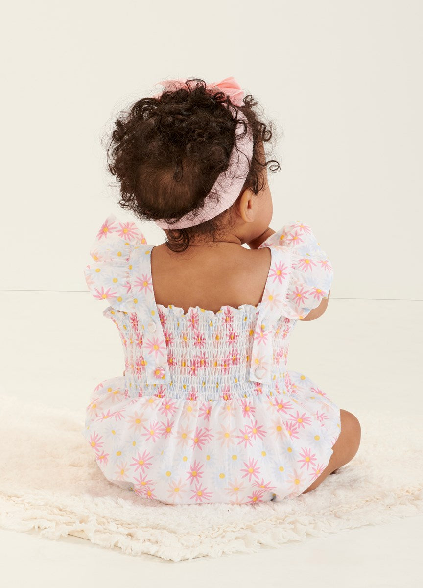 Daisy Print Summer Onesie