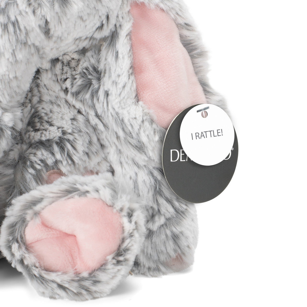 Luxurious Elephant Rattle - Nursery Keepsake