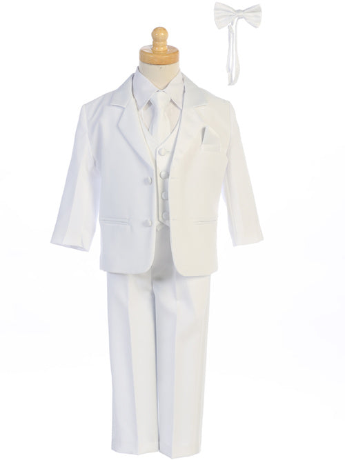 White Two-Button Tuxedo