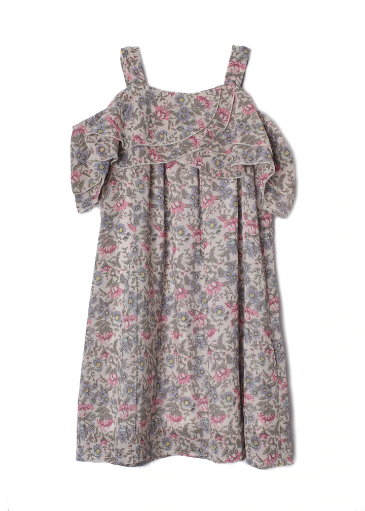 Pink/Purple Floral Dress