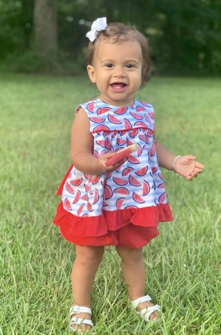 Watermelon Summertime Bloomer Set
