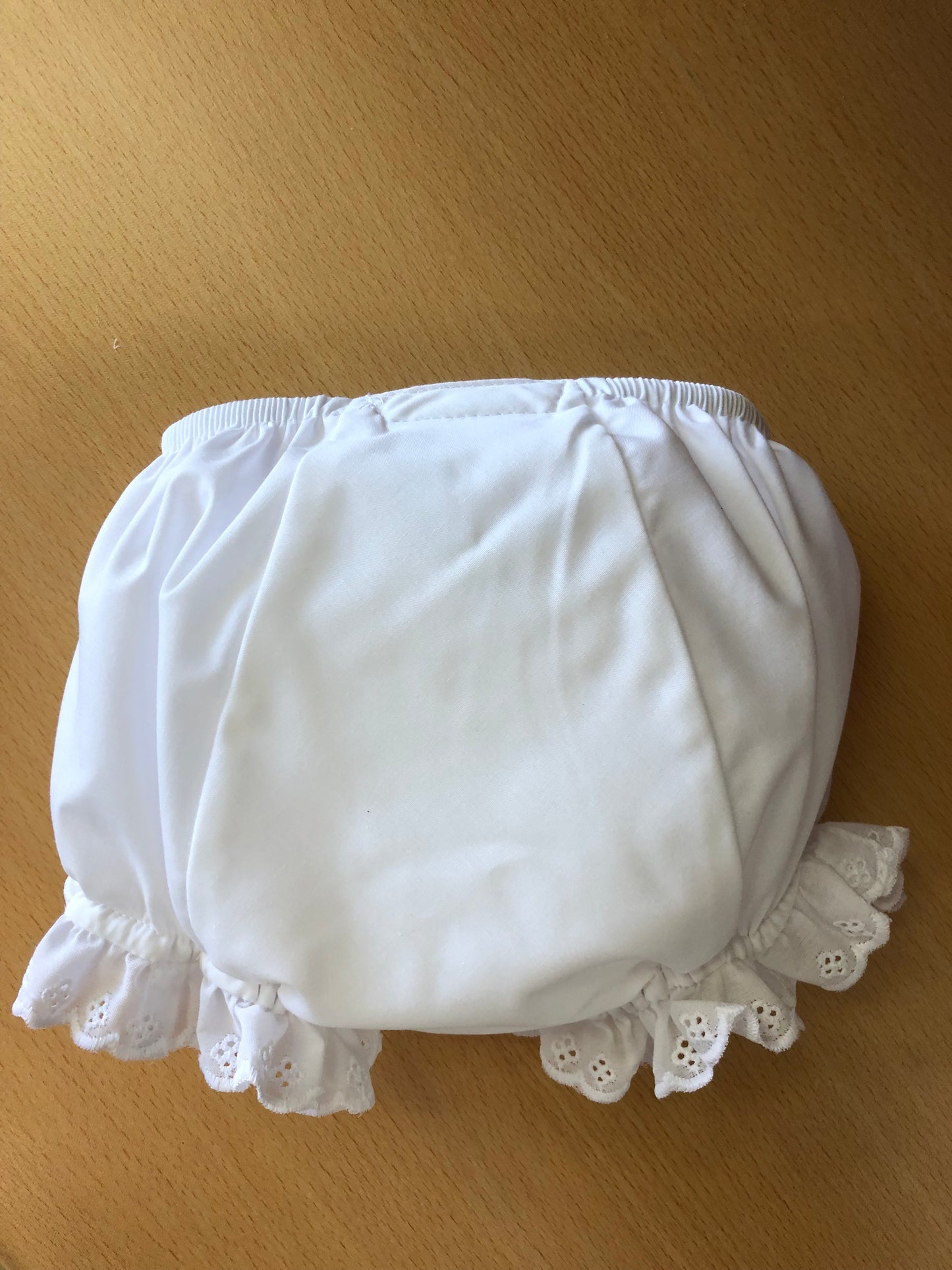 White Diaper Cover