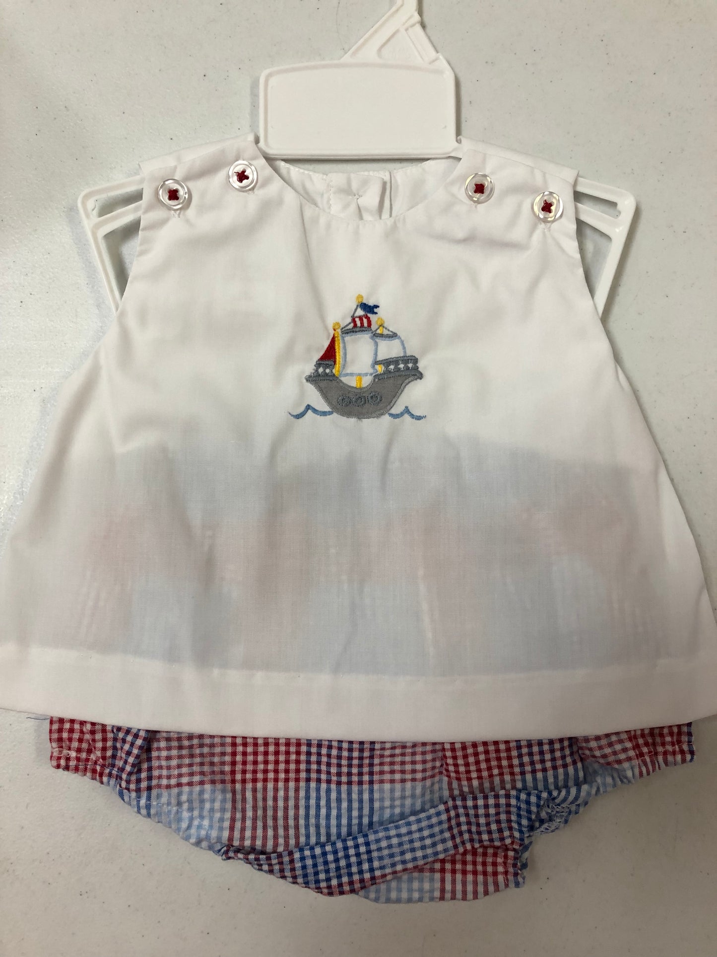 Pirate Ship Diaper Set