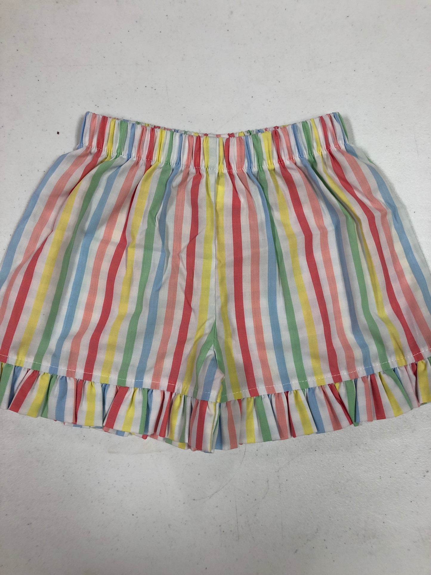 Rainbow Smocked Short Set