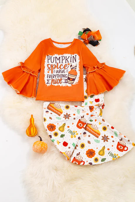 Pumpkin Spice Pant Set