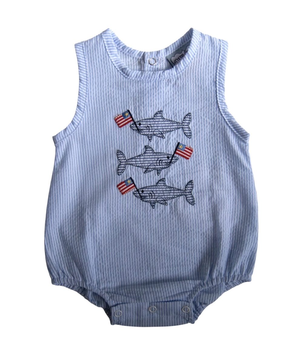 Patriotic Shark Bubble