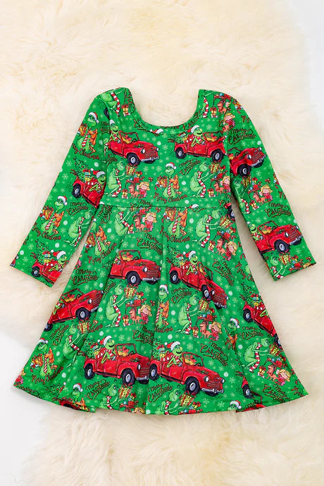 Grinch Car Dress