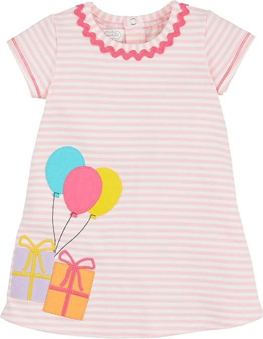 Pink Stripe Birthday Dress