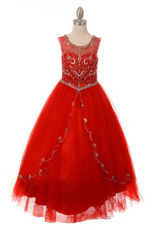 Red Pageant Dress