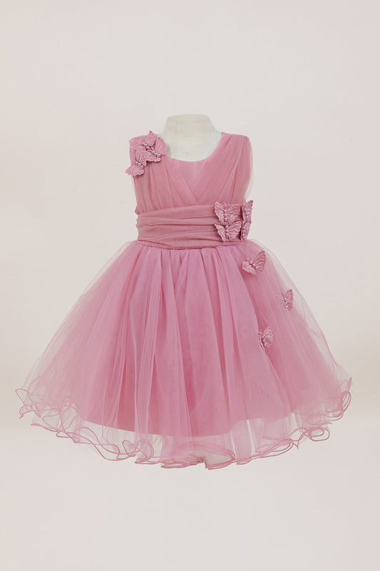 Rose Tulle Dress