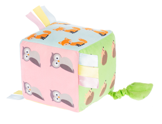 Woodland Counting Cube W/Rattle