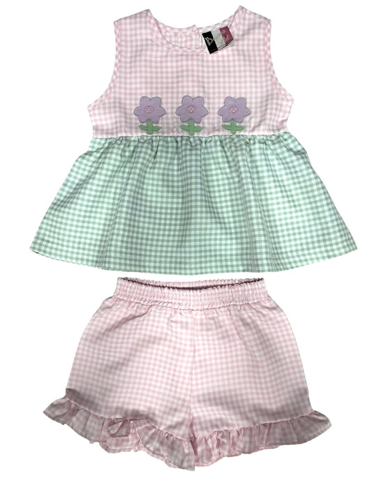 Spring Blooms Short Set