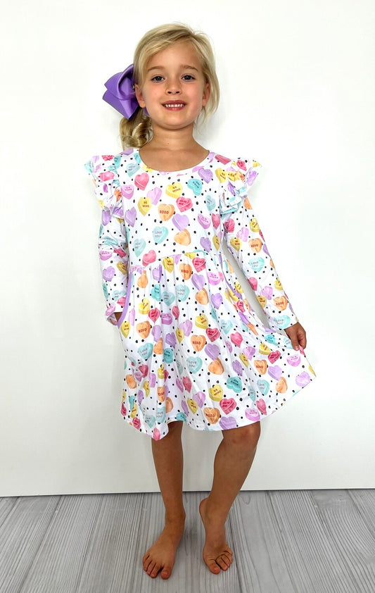 Conversation Heart Dress