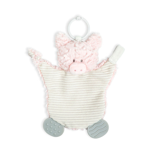 Pink Pig Teether Buddy