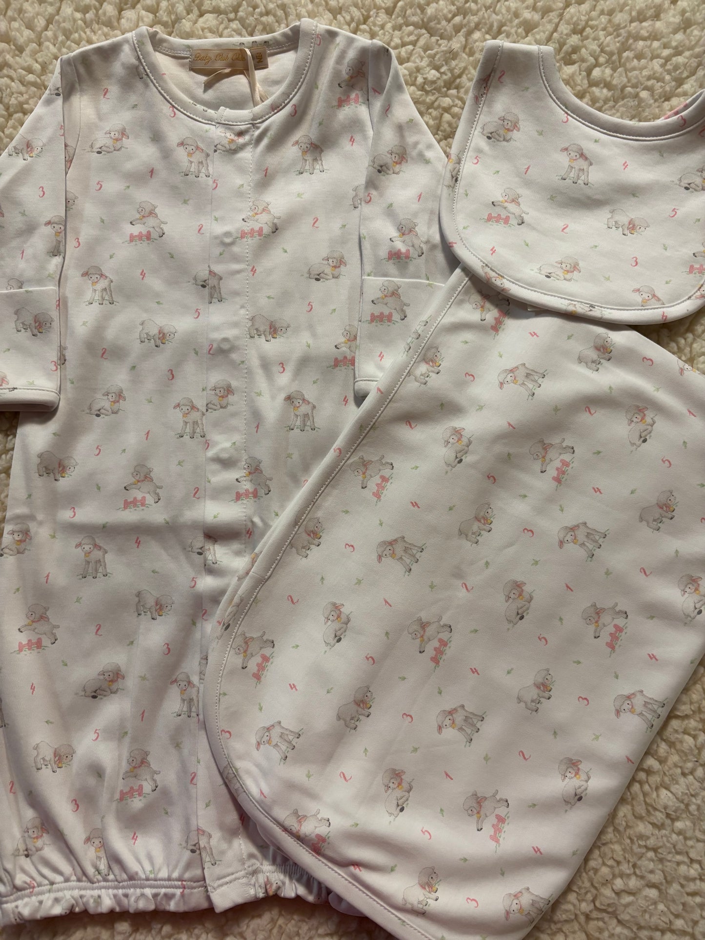 Tiny Baby Sheep Converter Gown