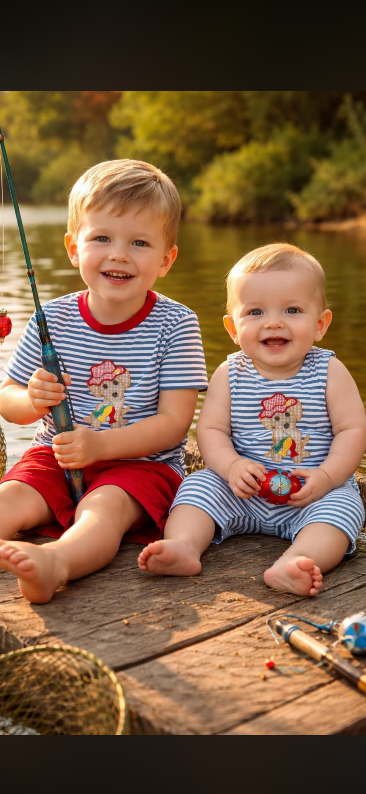 Fishing Buddy Short Set