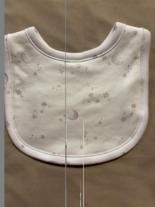 Whisper of Stars Gray Bib