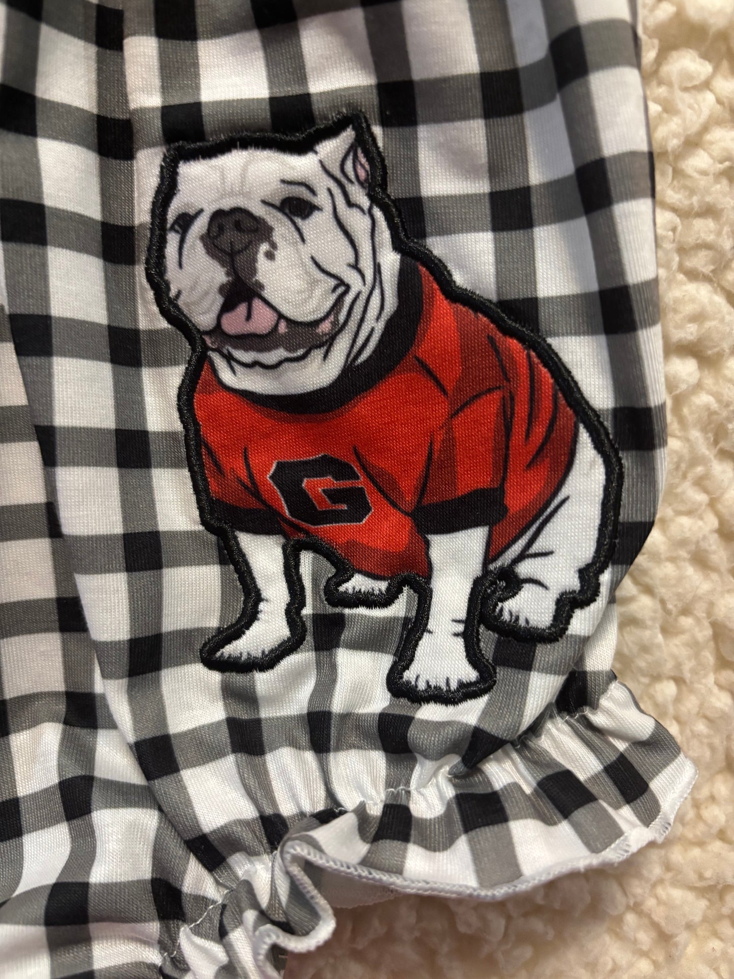 Georgia Black Check Bubble