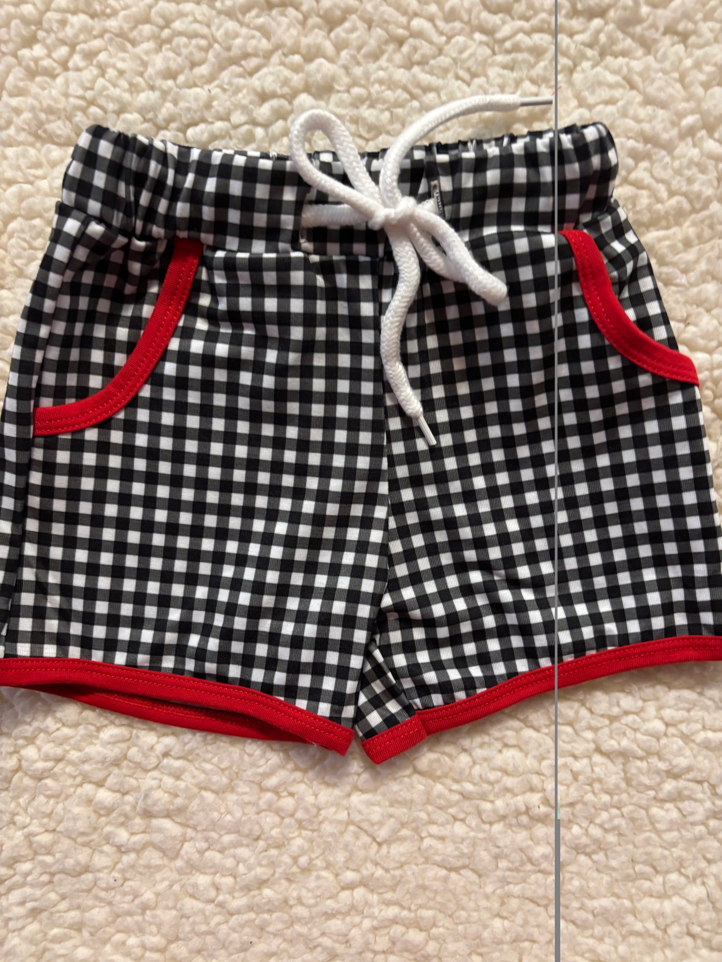 Go Dogs red short set