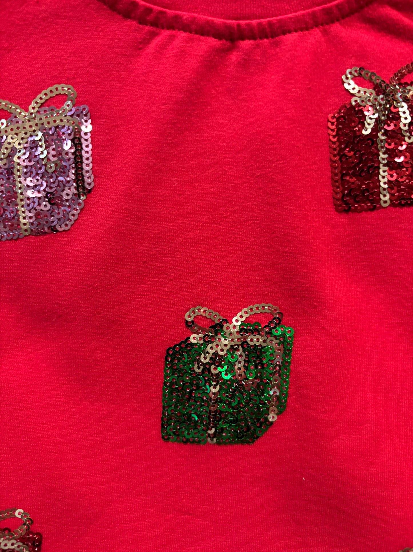Various Sequin Christmas Tops