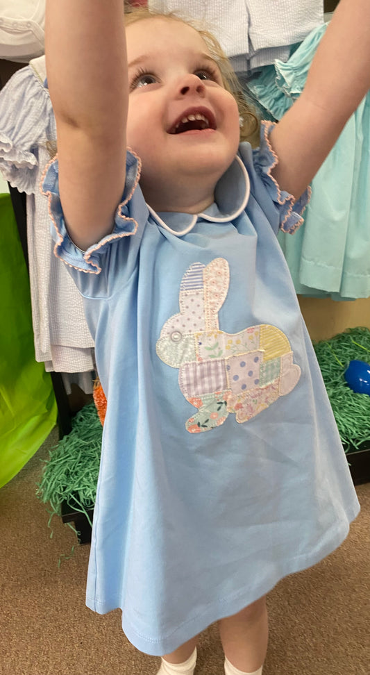 Patchwork Bunny Dress