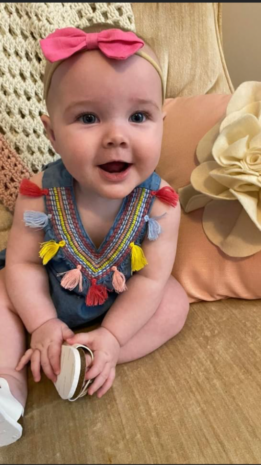 Tassel Chambray Bubble