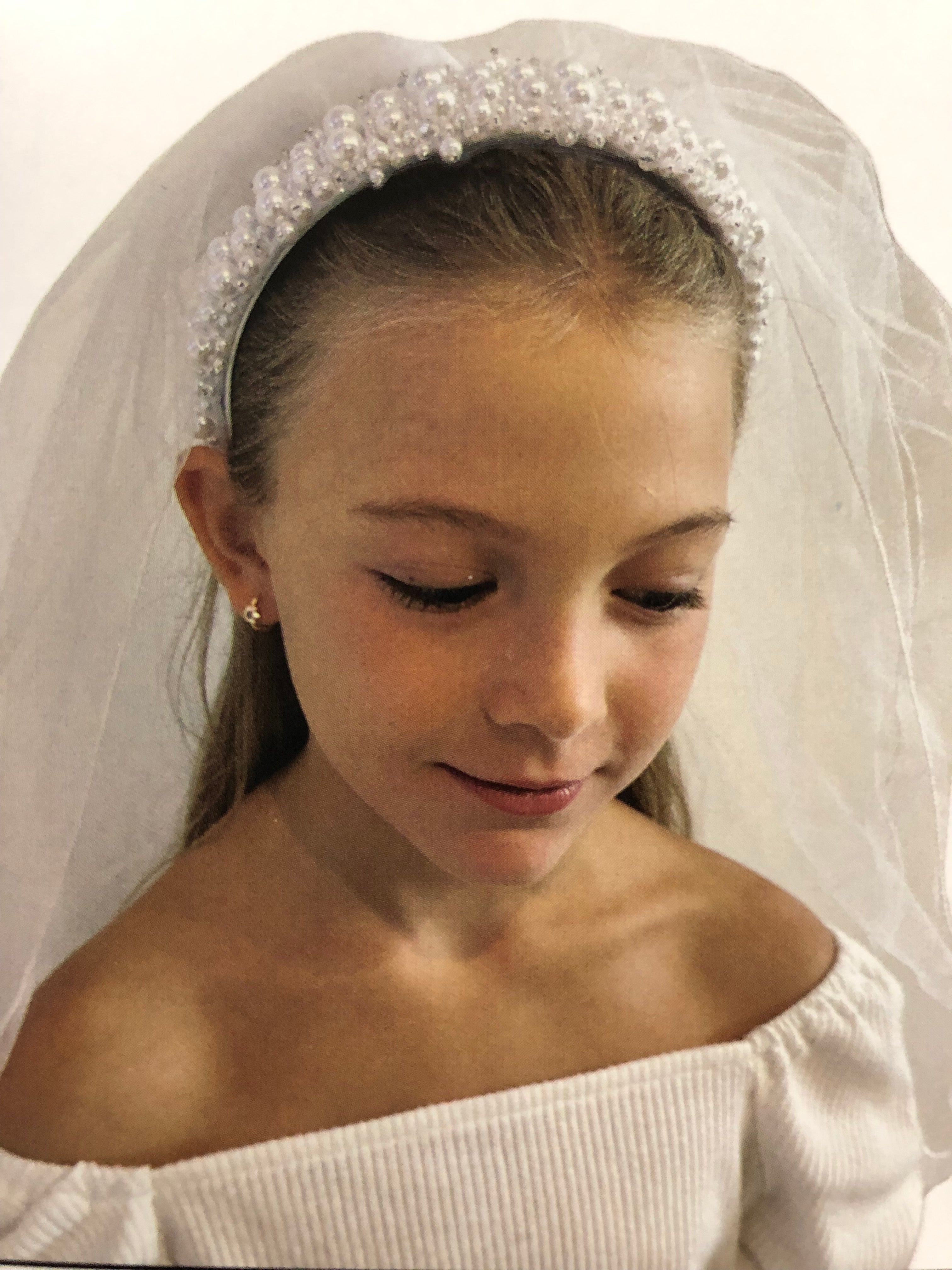 First Communion Veil judyssmallworld