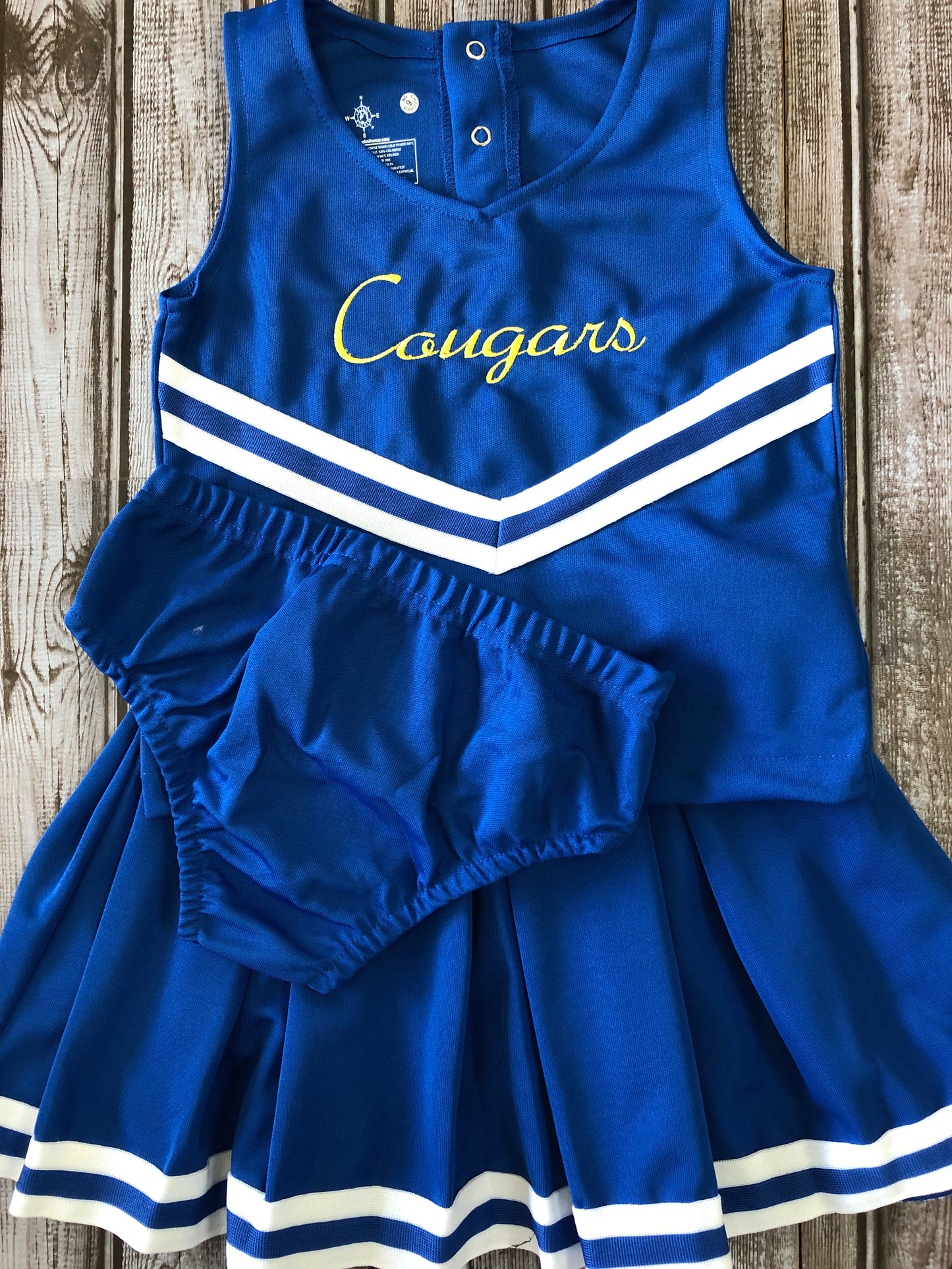 Three Piece Cheerleader Uniform