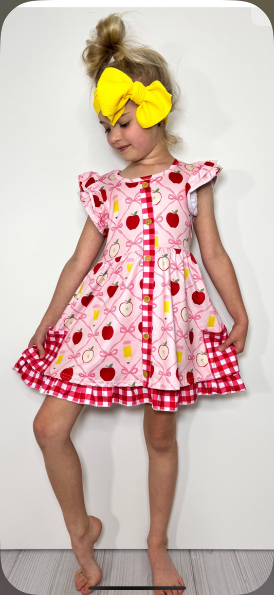 Apple Coquette Dress