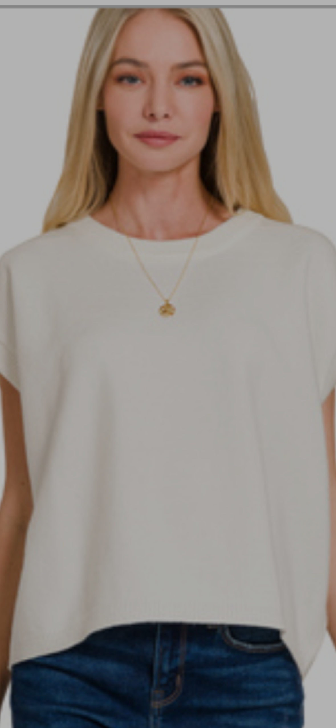White Sweater Top