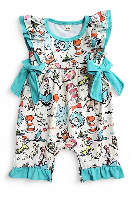 One Fish-Two Fish Dr. Seuss Romper