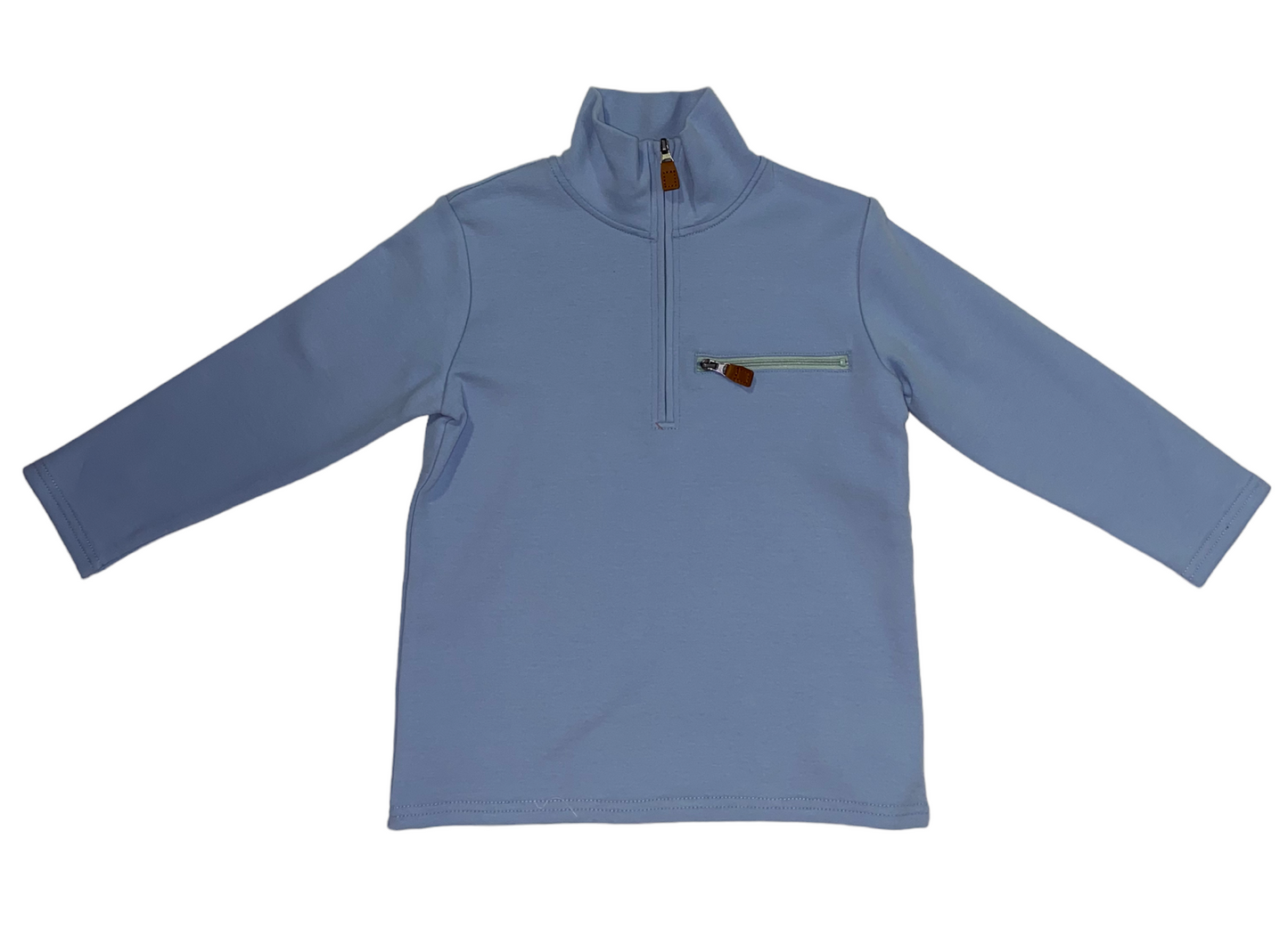 Blue 1/4 Zip Pullover