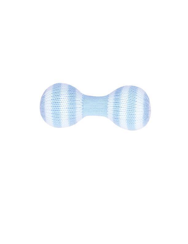 Dumbbell Shaped Knit Rattle