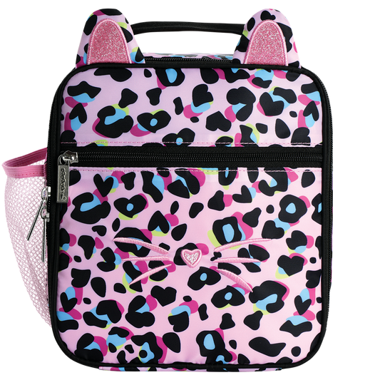 Pink Leopard Lunch Box