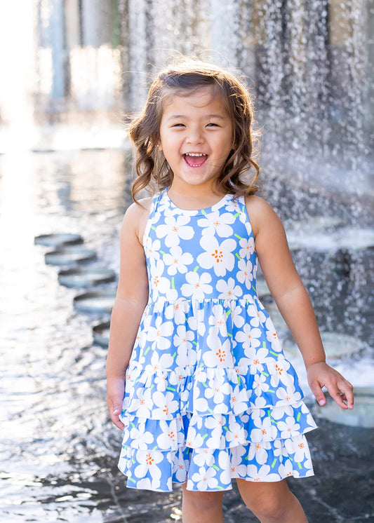 Blue Aloha Dress