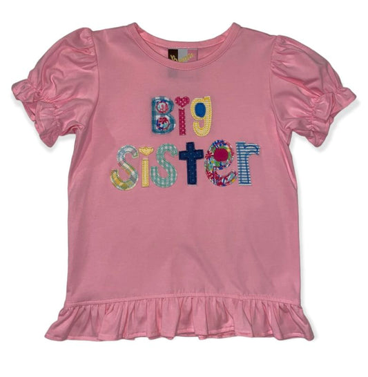 Big Sister Applique T-Shirt