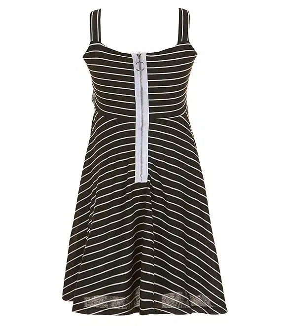 Black and White Bow Sundress