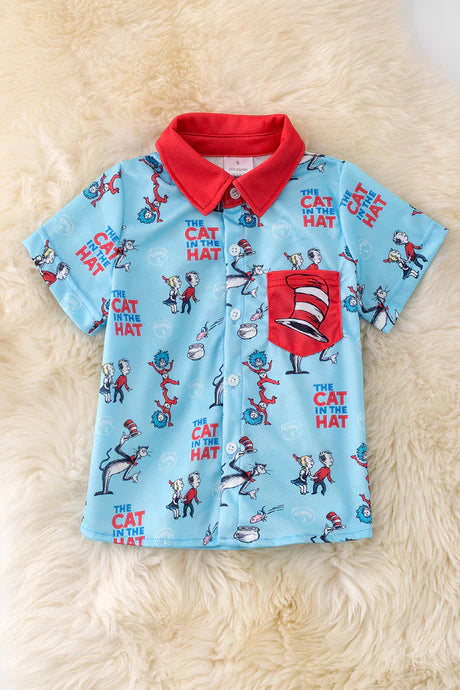 Dr. Seuss Button Up Shirt